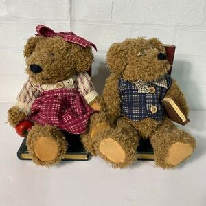 Vintage Bear book ends set of 2